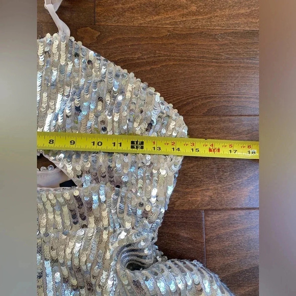 Majorelle Dress Women’s Small Blakely Mini Sequin - Picture 7 of 10